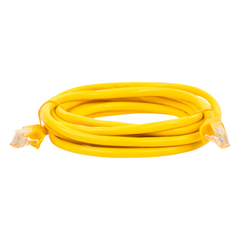Cable de Parcheo UTP Cat6 - 3.0 Metros (9.84 Pies) - Amarillo
