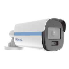 [Dual Light + ColorVu] Bala TURBOHD 3K / 5 Megapixel / Lente 3.6 mm / Audio por Coaxitron / 40 mts IR + 40 mts Luz Blanca / Exterior IP67 / Metal / dWDR