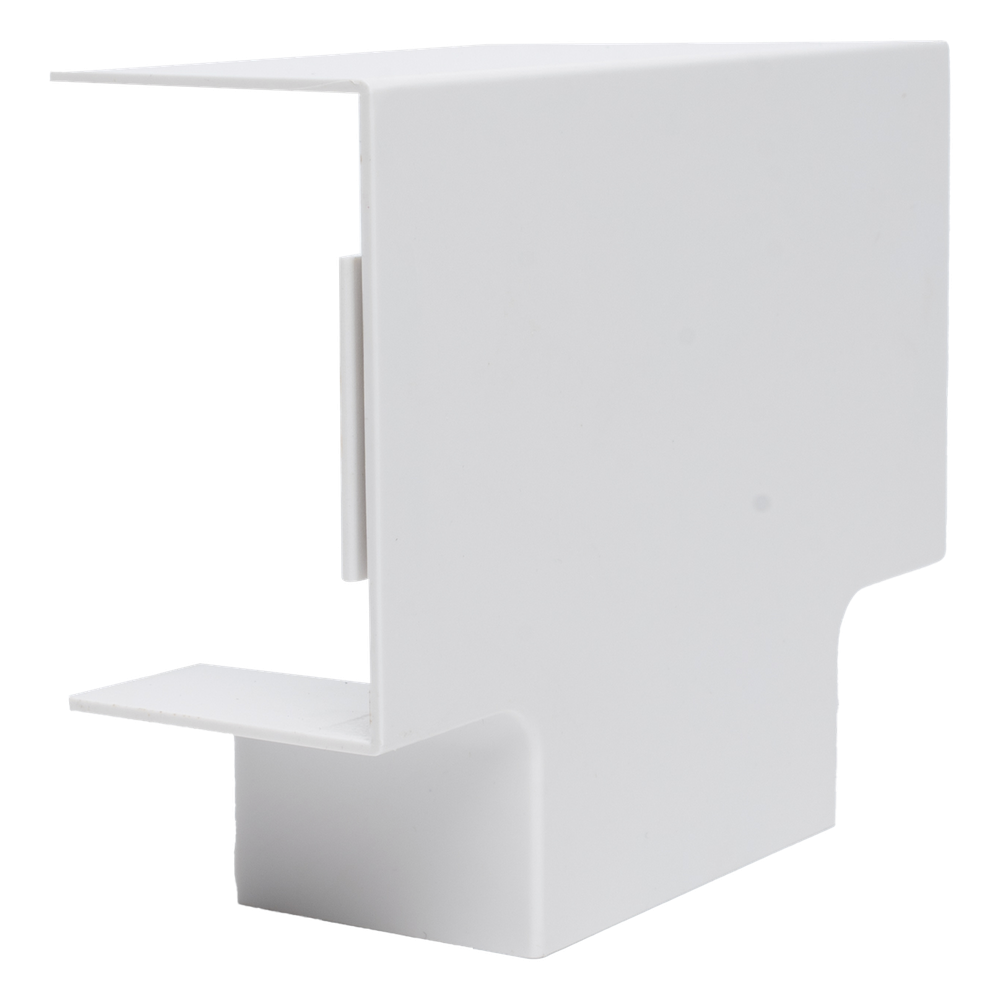 Sección en "T" Color Blanco de PVC Auto Extinguible, Para Canaleta TMK-4577 (5540-02001)