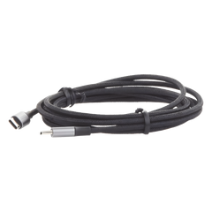 Cable USB-C a USB-C | 2 Metros (6.56 Pies) | Transferencia de Datos de 480 Mbps | Carga Rápida de Hasta 60W | QC 4.0/3.0/2.0 | PD3.0 | FPC | AFC | Protección Integrada | Caja de Aluminio | Nylon Trenzado | Color Negro