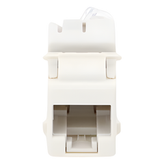 Jack Ultramax Cat6A, UTP, Tipo Keystone, Color Blanco, Punch Down