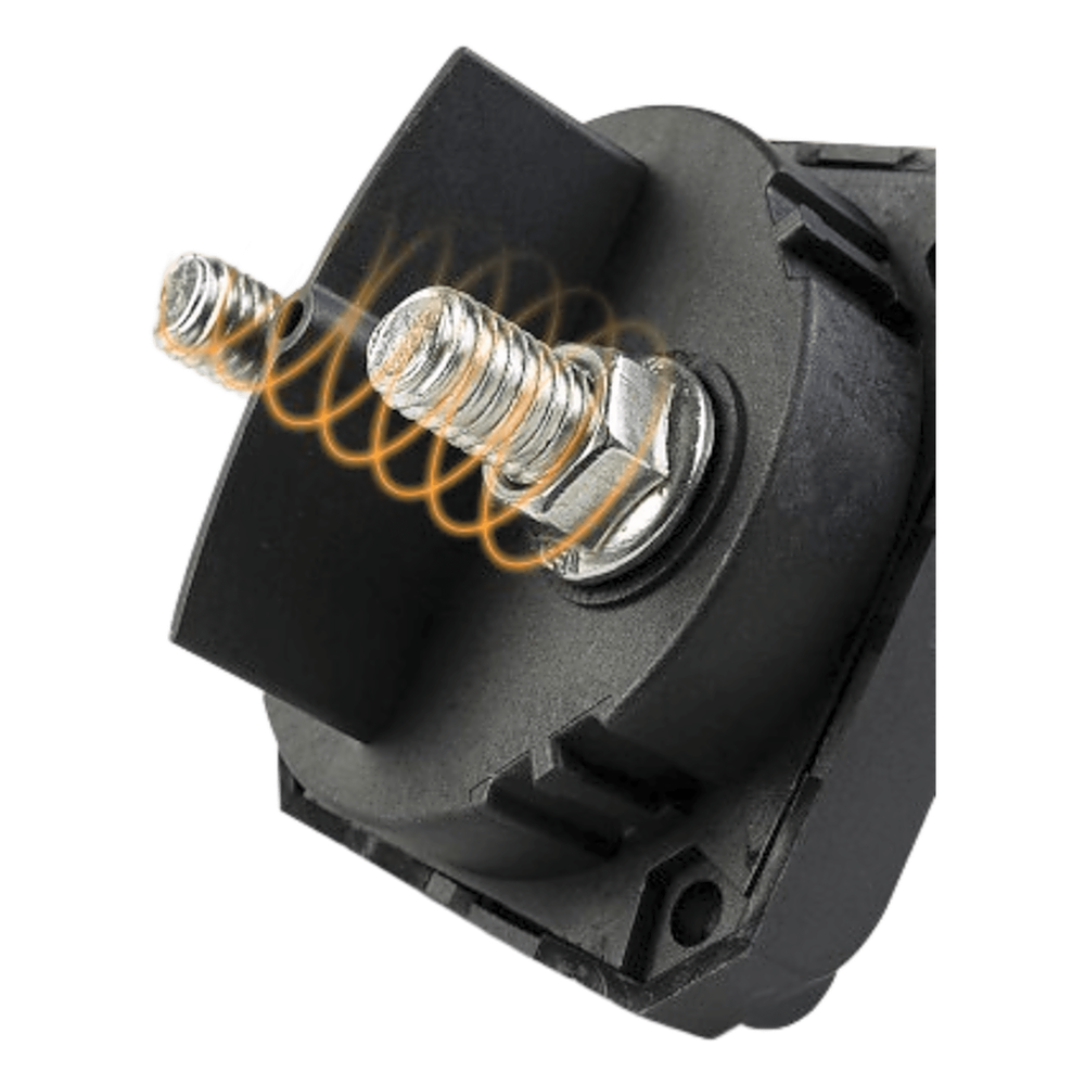 Interruptor Desconexión Batería SEAFLO SFCBS-300-202 / Monocircuito ON-OFF / 275A DC Continuo / 900A DC Arranque / Cobre Estañado / IP68 / Cumple ABYC-UL-SAE