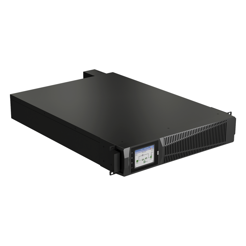 UPS Rack-Torre 6KVA / 5.4kW Entrada s 220VCA, Salida 220VCA (Fase Única), 2 Unidades Rack, Equipo de Largo Tiempo de Operación con Respaldo