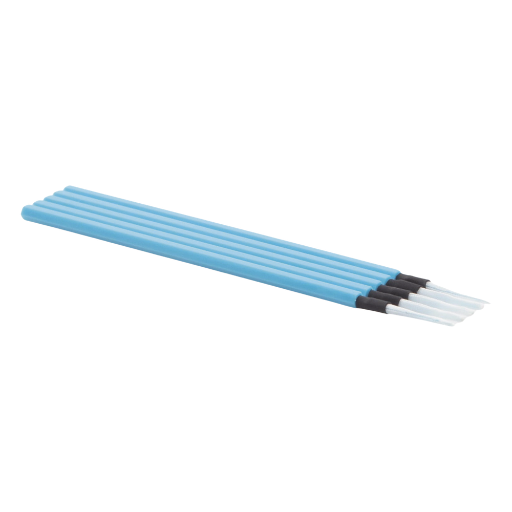 Hisopos para Limpieza de Puertos de Fibra Óptica 1.25 mm (0.05 Pulgadas) para Adaptadores LC y MU, 100 Piezas