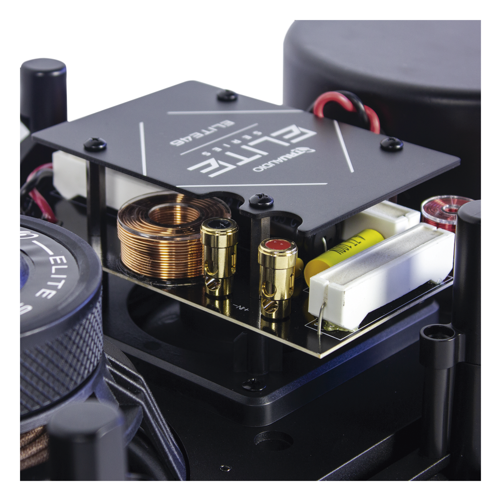 BOCINA DE PARED | 4 WOOFERS DE FIBRA DE CARBONO 6.5'' | TWEETER DE TITANIO 1'' | 250W