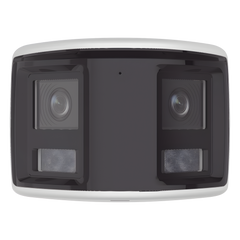[Dual Light] Bala IP 6 Megapixel / Imagen Panorámica 180°/ PoE / Micrófono y Bocina Integrado / Exterior IP67 / Audio Bidireccional / Alarma Visual y Auditiva Integrada / Smart Supplement Light / Micro SD 512 GB