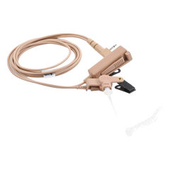 Kit de Micrófono-Audífono profesional de 2 cables para KENWOOD NX-340/320/420, TK-3230/3000/3402/3312/3360/3170