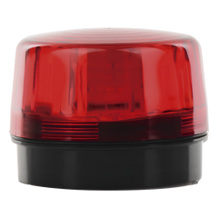 Luz Estroboscópica LED (55) / Patrones de Parpadeo Ajustables / 8 Patrones / Batería de Respaldo / 12-24 Vcc/Vca / Resistente al Clima IP66/IP55