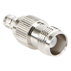 Conector TNC Hembra de Anillo Plegable para Cables RG-8/X, LMR-240, Grupo X, Níquel/ Oro/ Delrin.