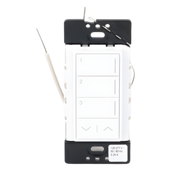 Teclado inalámbrico Sunnata RF de 3 botones con subir/bajar para escenas de iluminación, sistema RadioRA 3
