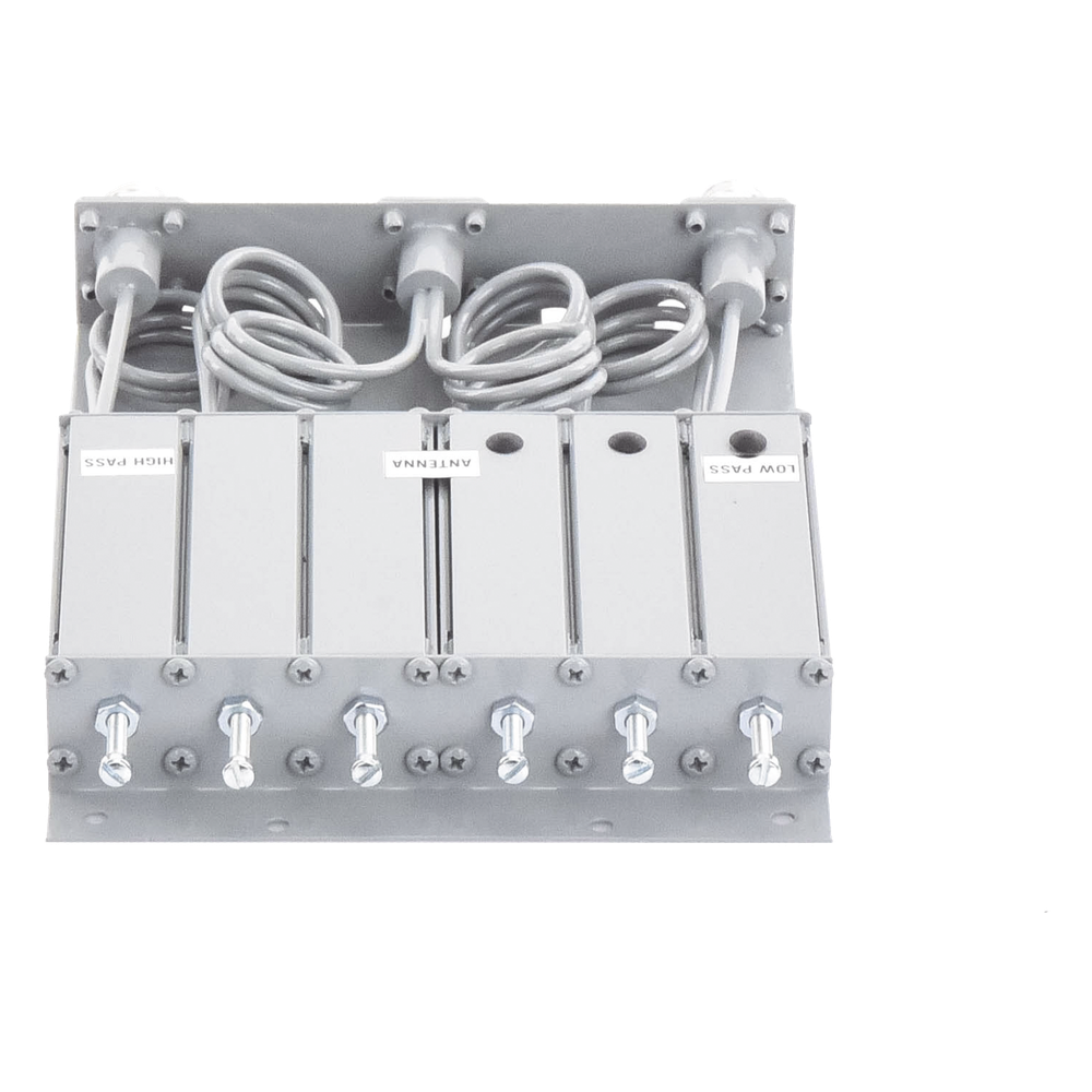 Duplexer SYSCOM en VHF, 6 Cav. 148-160 MHz, 50 Watt, 5 MHz Sep. Rechazo de Banda, N Hembras.
