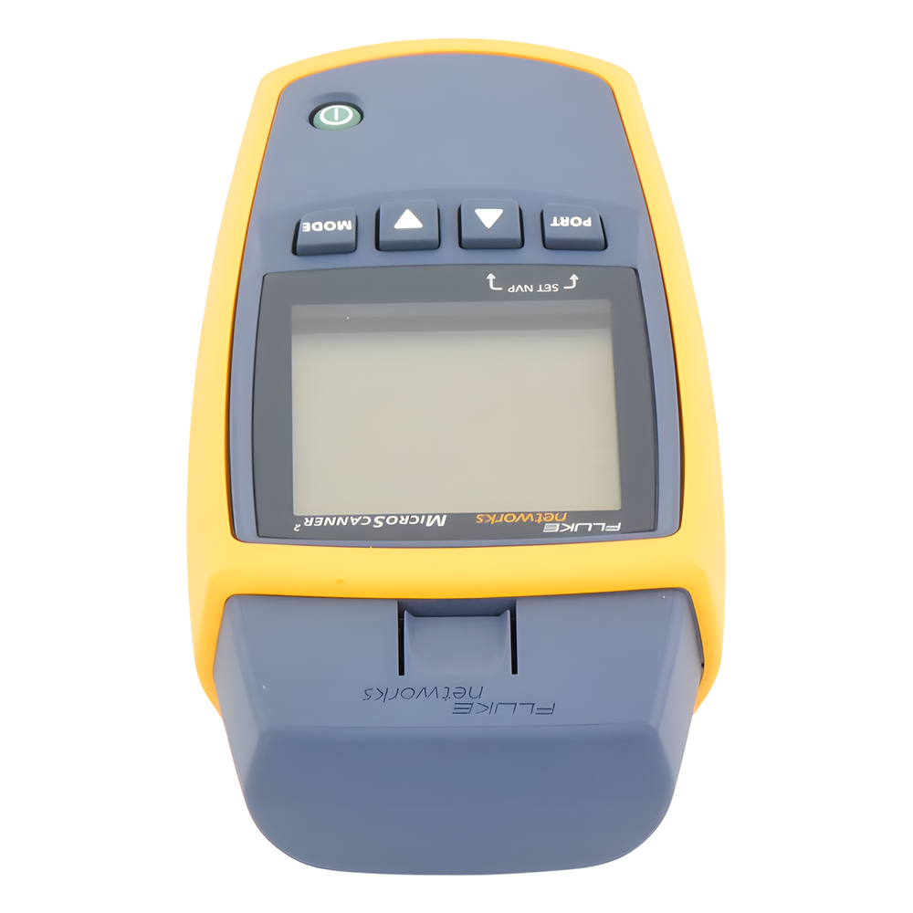 Verificador de Red MicroScanner2, para Comprobación de Redes de Voz, Datos y Video, con Pantalla LCD Retroiluminada