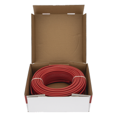 Cable Fotovoltaico Rojo / Cobre Estañado / 6 mm² (10 AWG) / 2000V / Rollo 50m / UL 4703 y TUV