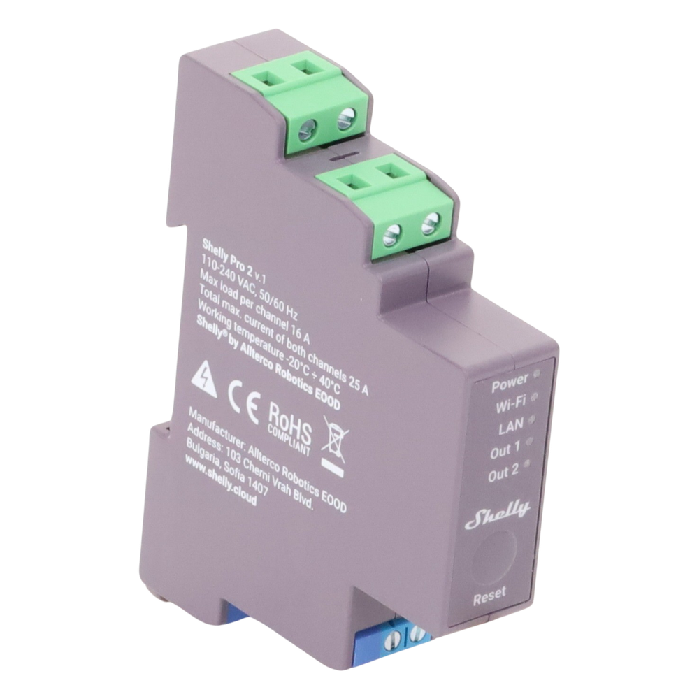 Relevador / Interruptor WIFI/ Industrial y residencial inteligente / Hasta 16A / Soporta Google /Alexa / Nube P2P y control Local / 2 canales y puerto ethernet