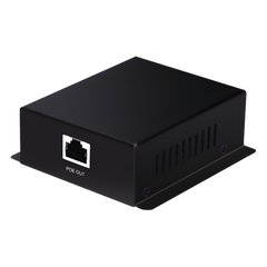 Convertidor PoE Industrial / Entrada PoE 802.3 af/at / Salida PoE pasivo 24V / Conexión plug and play / Alcance de hasta 100 metros / Ideales para Enlaces Inalámbricos