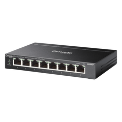 Switch Gigabit Easy Managed 8 Puertos / PoE+ 64W / Cloud Management Omada / 16 Gbps Switching / Fanless / Desktop-Wall Mount