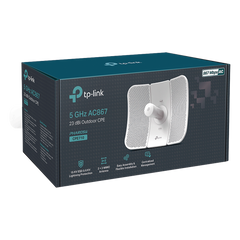 CPE de Exterior de 5 GHz AC 867 Mbps, Antena direccional de 23 dBi, potencia de 29 dBm, PoE pasivo