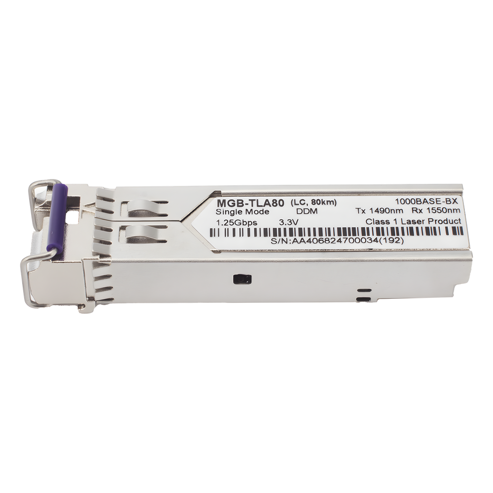 Módulo Industrial  mini-GBIC SFP-Port 1000BASE-LX - 80 km (-40~85 grados C)