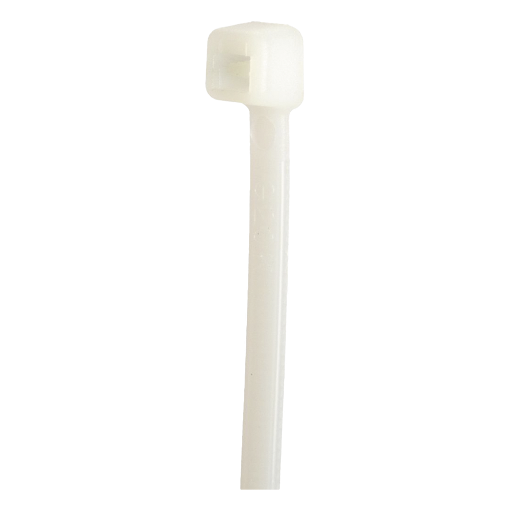 Cincho de Nylon 6.6 StrongHold™, 533mm largo x 7.6mm ancho, Color Natural, Plenum, Paquete de 100pz