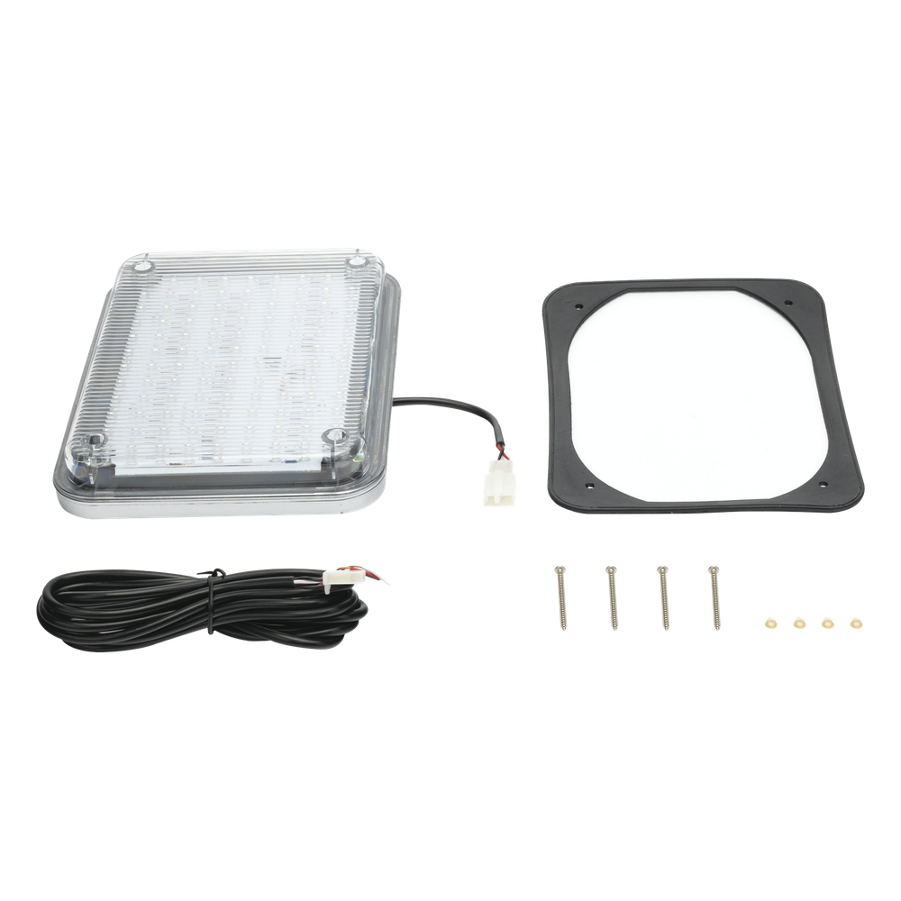 Luz de Advertencia de 9X7", Color Claro, Ideal para Ambulancias