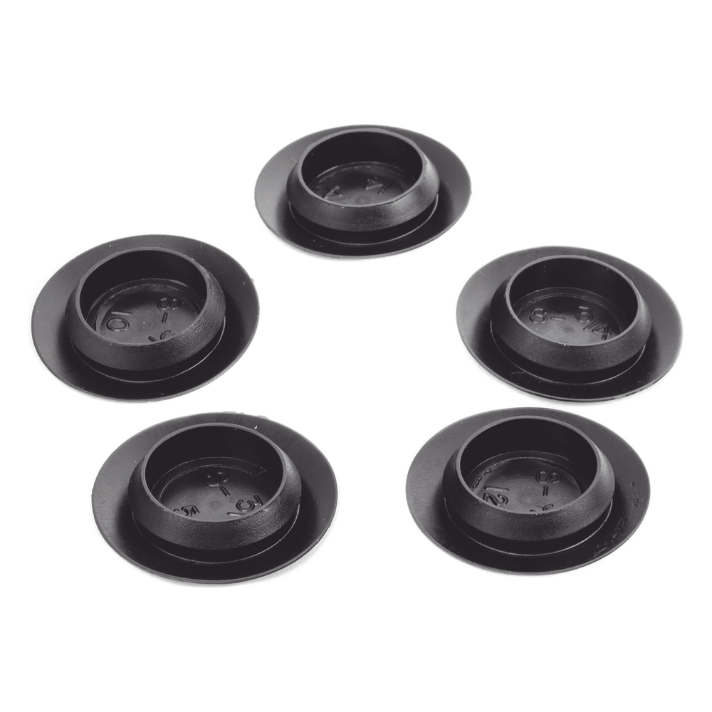 Tapón de plástico para perforación de 3/4"