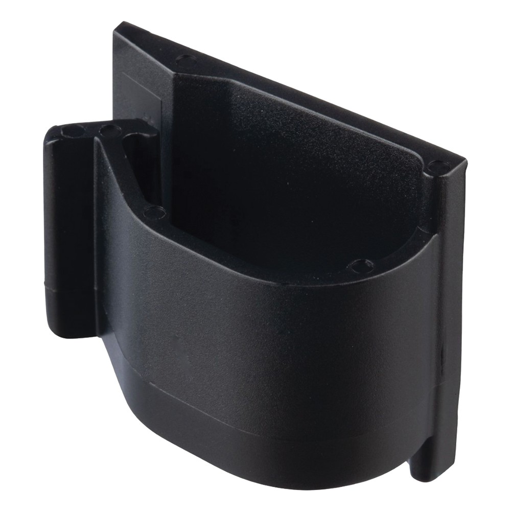 Clip de Nylon 6.6 con Adhesivo, Para Cables de Hasta 15.8 mm de Diámetro, Uso Interior/Exterior, Color Negro, Paquete de 100pz