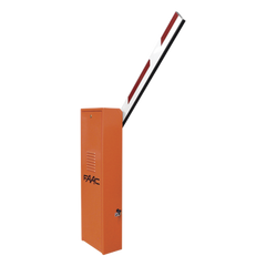 Kit de Barrera FAAC 620 RPD con Pluma Rectangular sin Iluminación / Equipo Hidráulico de Uso Intensivo / Hasta 2 Millones de Ciclos Antes de Presentar una Falla Severa