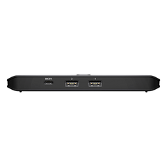 Switch USB 2.0 Compartido 2 x 4 Essentials | 480 Mbps | InstaSync | Pulsador Integrado | Diseño Compacto