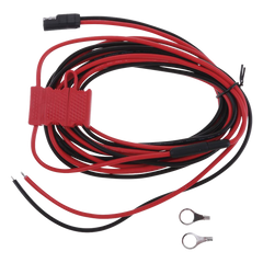 Arnés de Corriente 12 V / 20 A con Portafusible y Fusible de 15 A / Cable 3 m (9.8 ft) Calibre 14 AWG / Radios Móviles Motorola GM300, PRO3100, PRO5100, PRO7100, CDM750, CDM1250, CDM1550, EM200, EM400