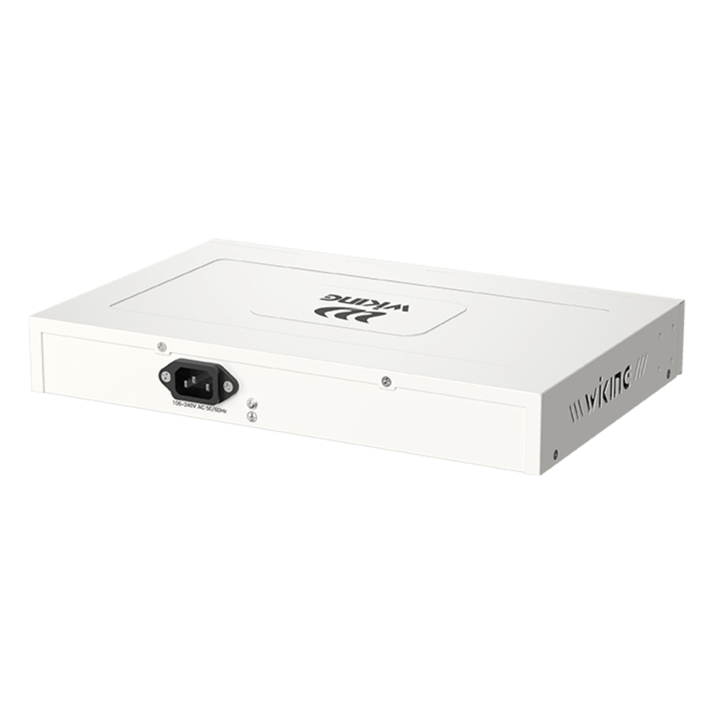 Switch no administrable PoE WI-TEK /16 Puertos 10/100 Mbps PoE af/at / 2 Puertos Uplink Gigabit / 1 Ranura SFP 1000 Mbps / Presupuesto 180 W / Puerto 1 Hi-PoE 60W