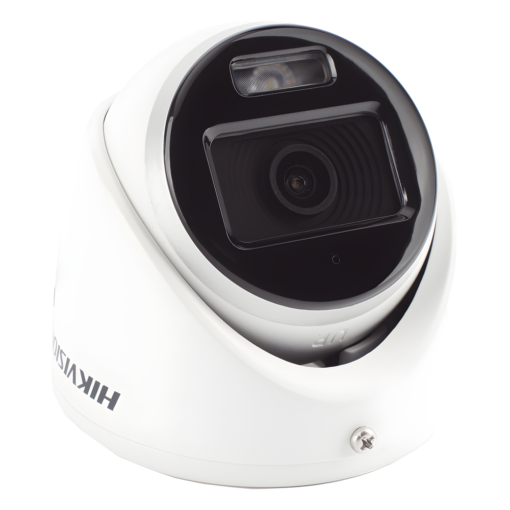 [Dual Light + ColorVu] Turret TURBOHD 2 Megapixel (1080p) / Lente 2.8 mm / 20 mts IR + 20 mts Luz Blanca / Gran Angular 105° / Exterior IP67 / Micrófono Integrado / dWDR / 4 Tecnologías / Metal