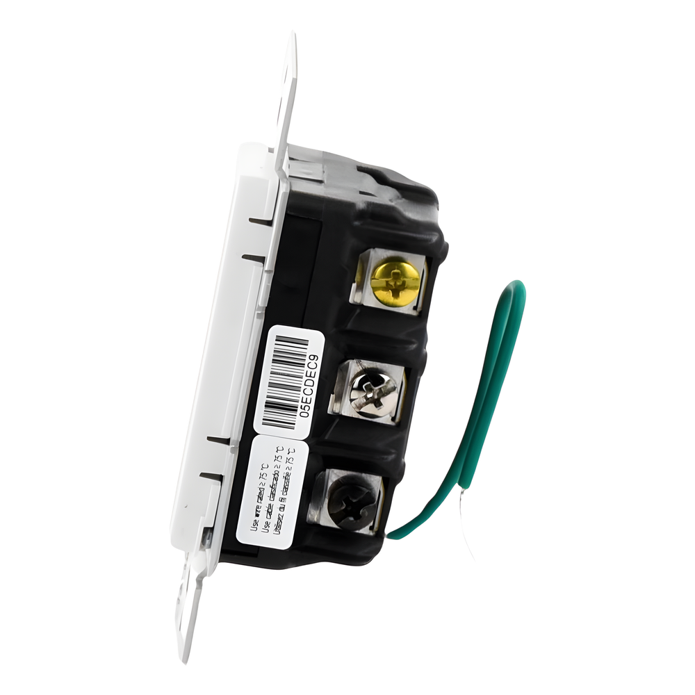 Interruptor electrónico Maestro de encendido/apagado, 8 A en iluminación y motores de 1/4 HP, 120 V, un polo o multilocalización, requiere neutro, para RadioRA 2 y RA2 Select