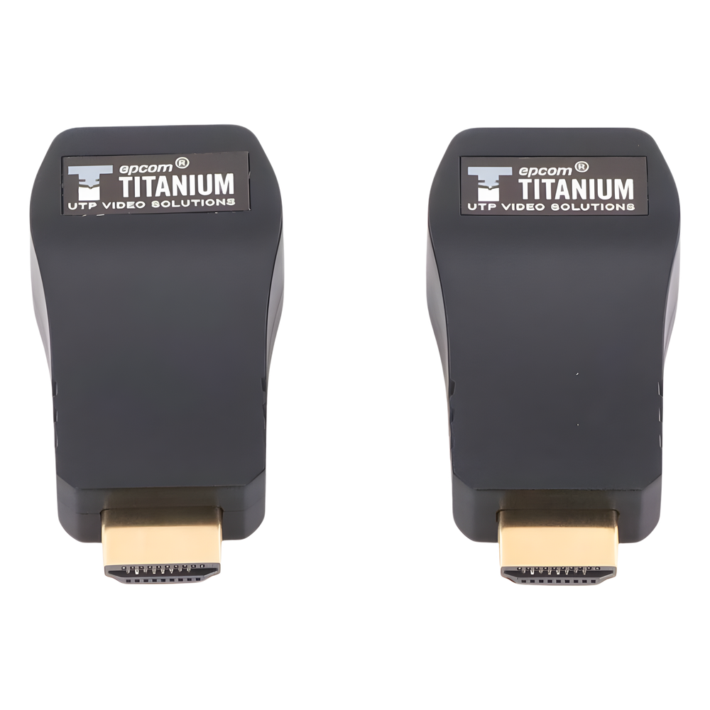 Kit Extensor 25m convertidor Señal HDMI a UTP (Cat5e/Cat 6)  / Calidad PREMIUM