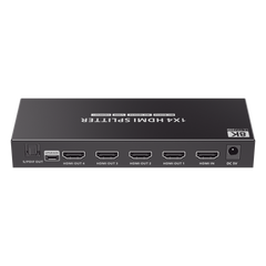 Splitter HDMI 1X4 | Velocidad de trasmisión 48 Gbps| Resolución 8K | Salida de audio| HDCP 2.3