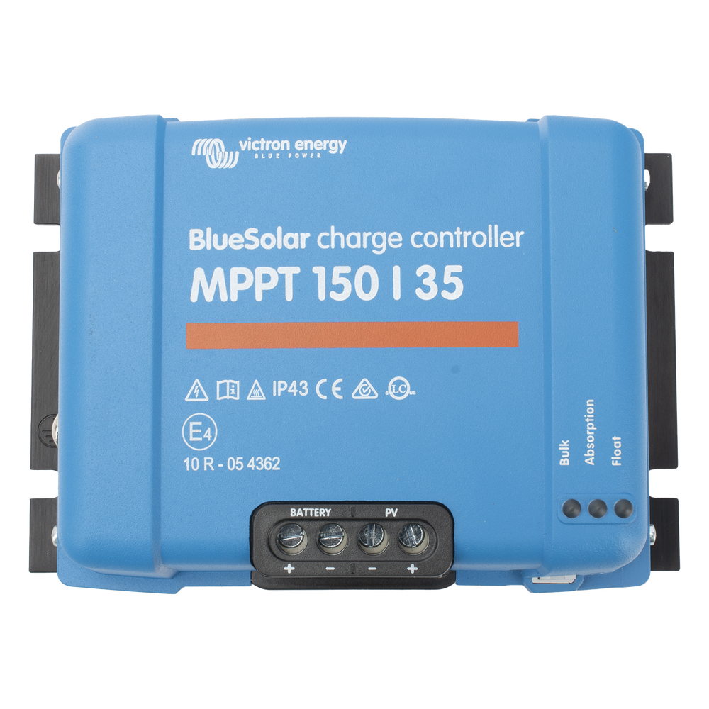 BlueSolar MPPT 150/35. Controlador Solar MPPT 35A, Voltaje Selección Automática: 12/24/36/48 Vcc.