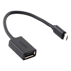 Adaptador OTG Micro USB Macho a USB 2.0 A Hembra