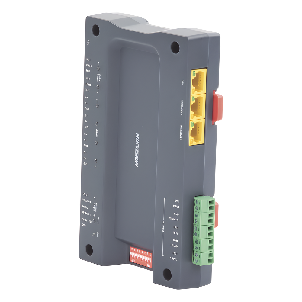 Controlador MAESTRO para Control de Elevadores / Control de Acceso para los pisos de los Elevadores por Huella o Tarjeta / Programación por IVMS4200 o Interfaz Web