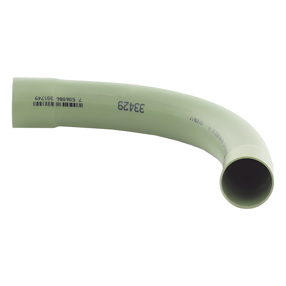 Curva de 90 para Tubo PVC Conduit Ligero de 1" (25 mm).