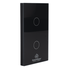(ZigBee) Apagador switch inalámbrico ZigBee, control de 2 regresos de carga, 110V