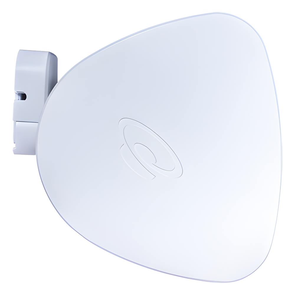 Altavoz Exterior | 2 Vías | Controlador de 6,5" |  Tweeter de 1" |  Radiador que Mejora los Graves | Tecnología de Montaje de Bloqueo Rápido | 120 W | 8&Omega; | Blanco