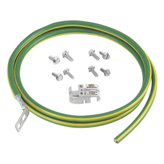 Kit de Jumper para Conexión de Gabinete o Rack de Telecomunicaciones a Barra de Tierra Física, 6 AWG, 1.52 m de Largo
