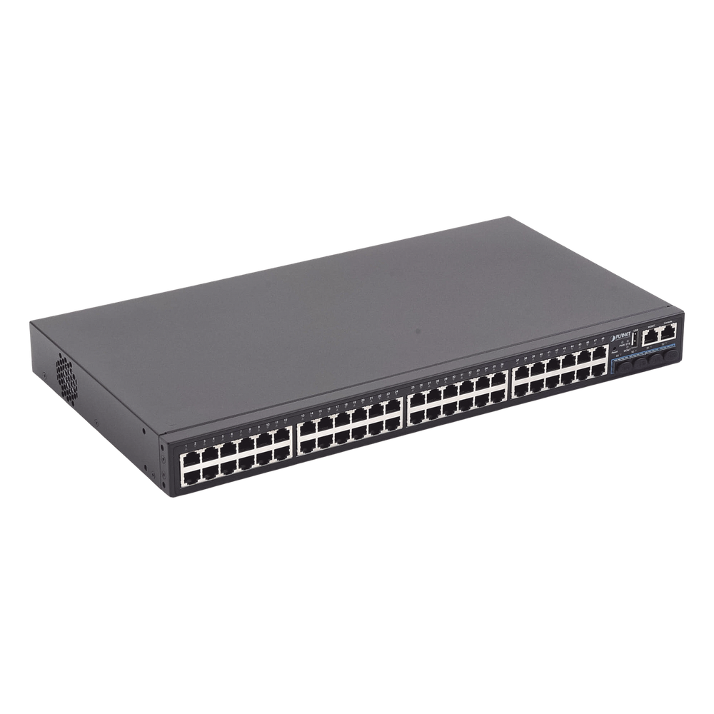 Switch Administrable Stackeable Capa 3, 48 Puertos 10/100/1000T, 4 Puertos 10G SFP+