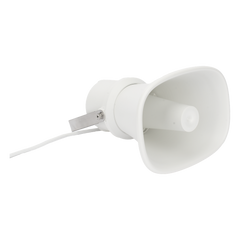 Bocina (Altavoz IP ) | Tipo Trompeta | 25 Watts | No requiere amplificador | 24VCD | Exterior IP67 | Metal | Entrada de alarma | Voceo en tiempo real | Calendarización de audios | Síntesis de Voz (TTS)