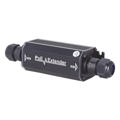 Extensor PoE / 100 Metros / Intemperie (IP66) /  60 Watts / 1 Puerto de Entrada  / 1 Puerto de Salida PoE / No requiere alimentación.