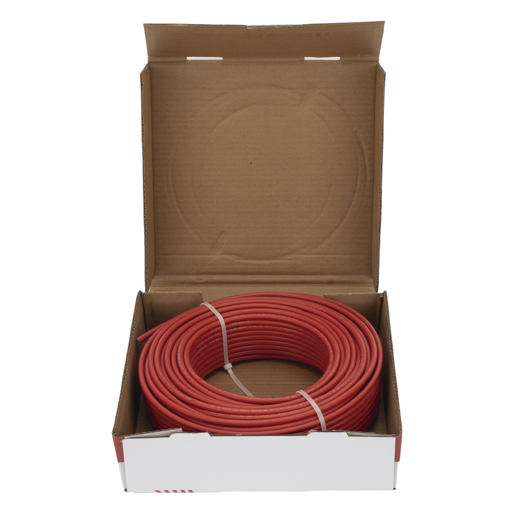 Cable Fotovoltaico Rojo/ Cobre Estañado / 4 mm² (12 AWG) / 2000V / Rollo de 50 m / / UL 4703 y TUV