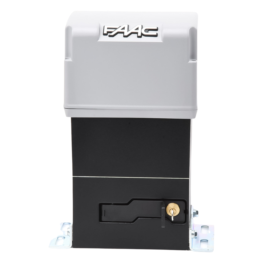 Operador FAAC 844 C de Uso Intensivo Para Puertas Corredizas de 1800 Kg y Hasta 40 Metros / Voltaje de Operación 220V