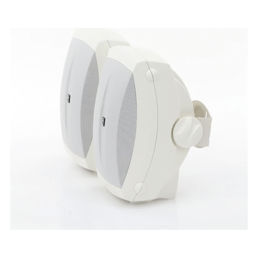 Altavoces de Montaje en Superficie de 2 vias | Woofer 5 in, Tweeter 0.5 in | Semi-Exterior, 6 ohms | Par Color Blanco