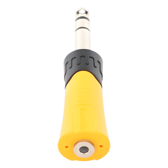 Conector Estéreo | 1/4in - Jack de 3.5 mm | Adaptador de Carcasa de Plastico