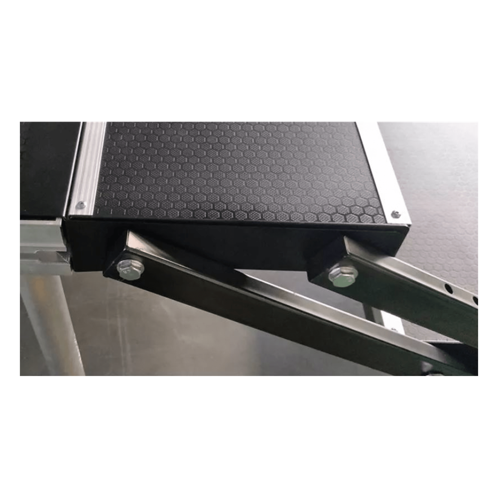 Escalera para Tarima de Escenario | Ajustable 100-170 cm | Antideslizante