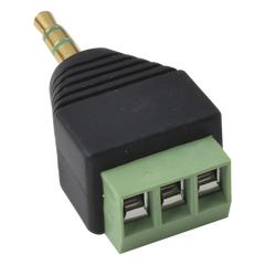 Adaptador para Audio y Video de 3.5 mm con Terminal Atornillable